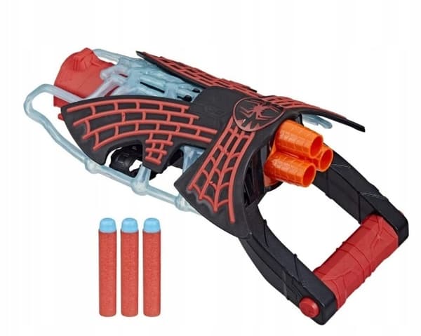 Hasbro Marvel Spider-Man NERF Miles Morales Tri-Shot Blaster