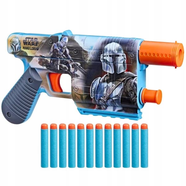 Nerf Elite F5031 Multifunktionsblaster Star Wras Mandolorian-pistol