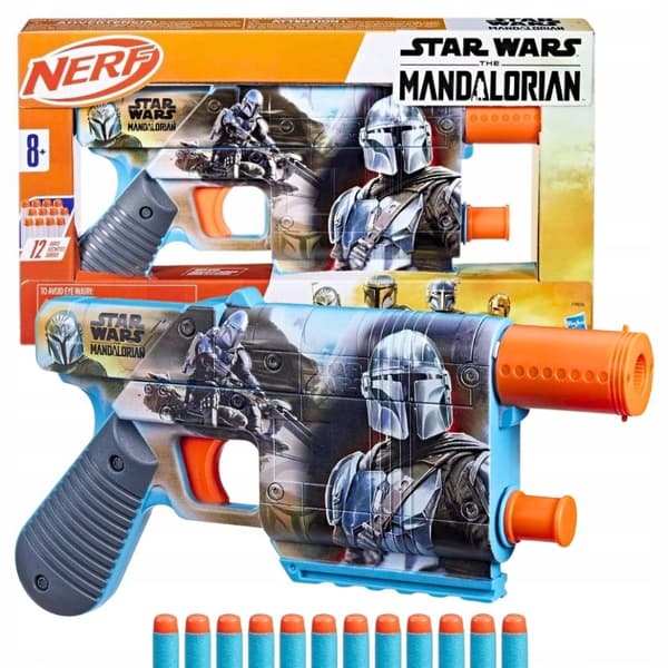 Nerf Elite F5031 Multifunktionsblaster Star Wras Mandolorian-pistol