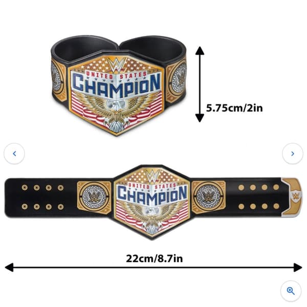 WWE Championship Title Slap Band Assorted Syles 1 Supplied