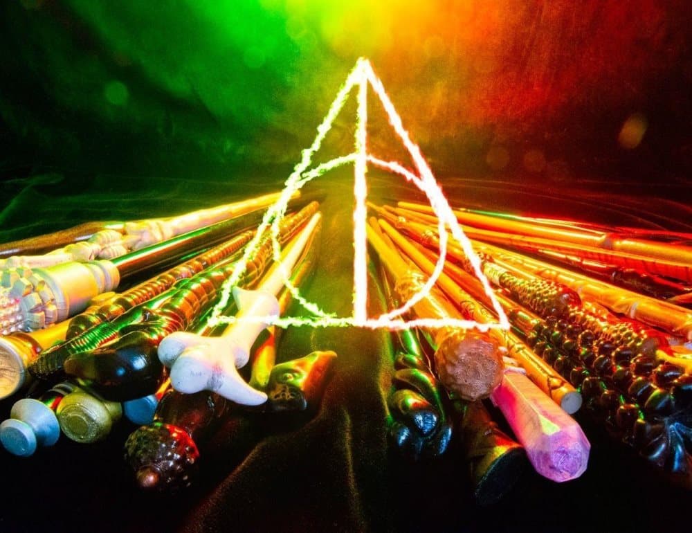 Harry 2nd wand 55pcs Harry Potter Wand Collection,biggest COLLECTION