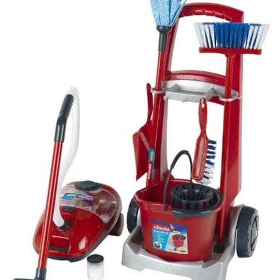 Vileda - Städvagn Med Damsugare