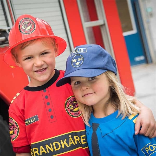 Brandmands T-shirt 5-7 år - Den gode fe