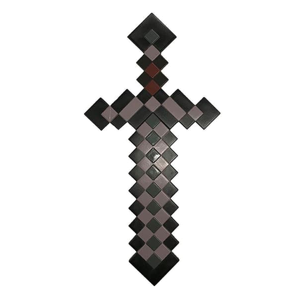 Minecraft Plastic Replica Diamond Sword CDON