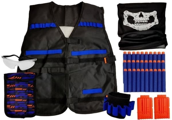 Dress up set barn - Commando - Med 30 skumbollar