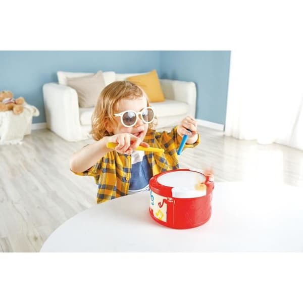 HAPE Illuminated Drum med interaktivt lärande