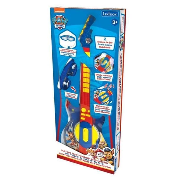 * En fantastisk Paw Patrol elektronisk gitarr och glasögon med mikrofon för att upptäcka musik på ett roligt och stilfullt sätt!