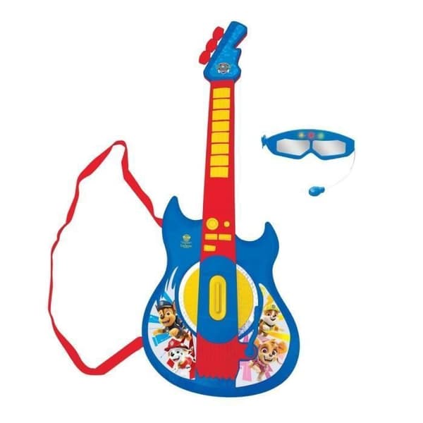 * En fantastisk Paw Patrol elektronisk gitarr och glasögon med mikrofon för att upptäcka musik på ett roligt och stilfullt sätt!