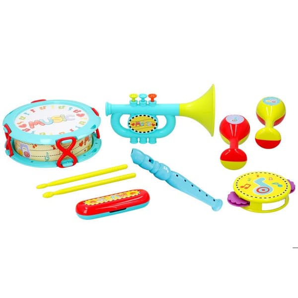 Musikset - Small Foot - Let's Play mnijn första musikset - Xylofon - Flerfärgad - Trä, plast, metall