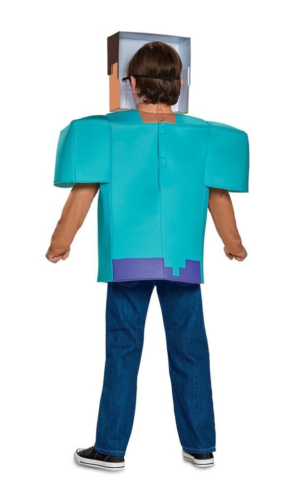 Minecraft Classic Pue Steve 4-6 vuotta.