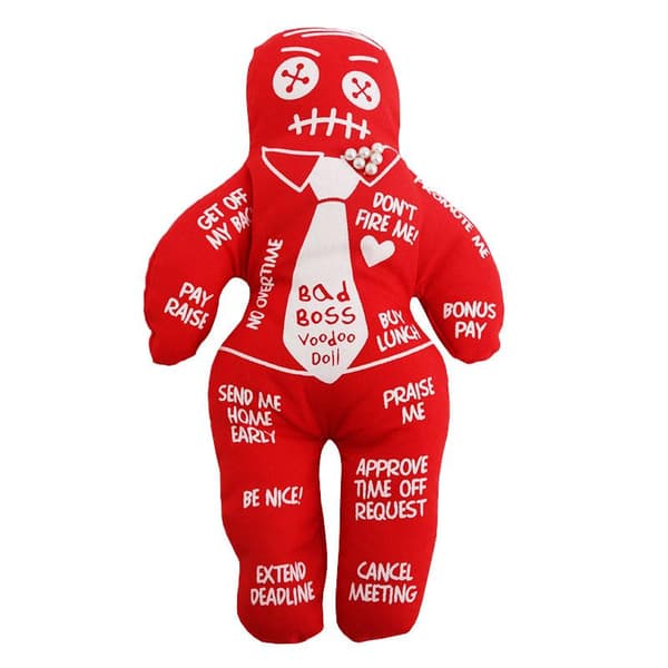 Voodoo-docka, Bad Boss - Röd