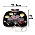 Miniatyrbild 3 av 3: Trummor och högtalare musikmatta