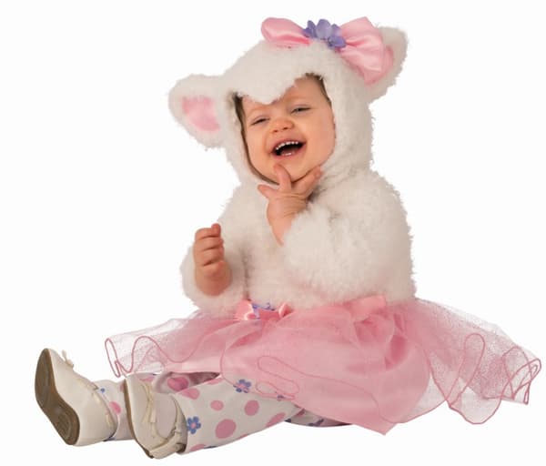 Lilla Lamm Baby Utklädningsdräkt (Stl. 18-24M)