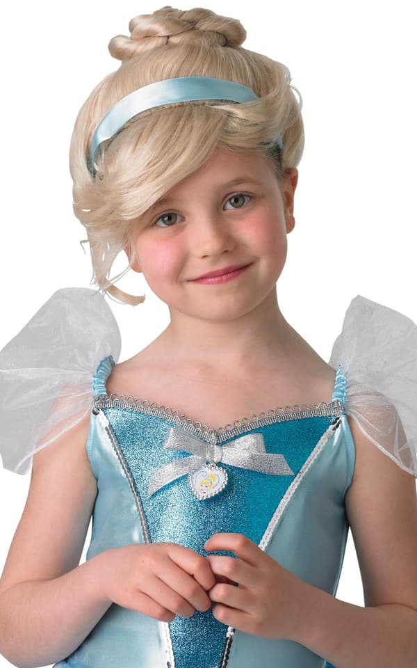 Disney Prinsessan Askungen peruk till barn, utklädning