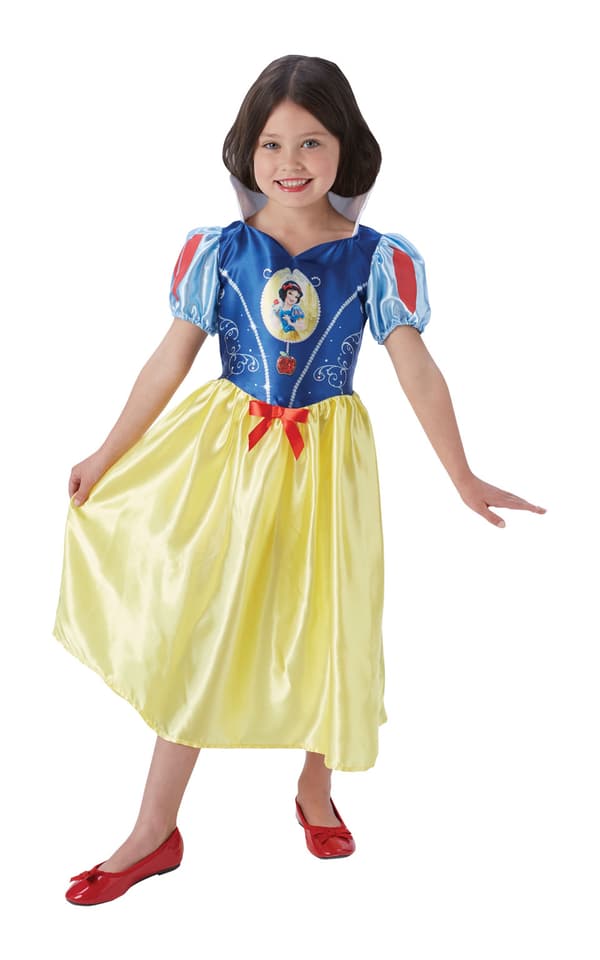 Disney Prinsessan Snövit Klänning till barn ( Stl.104/S)