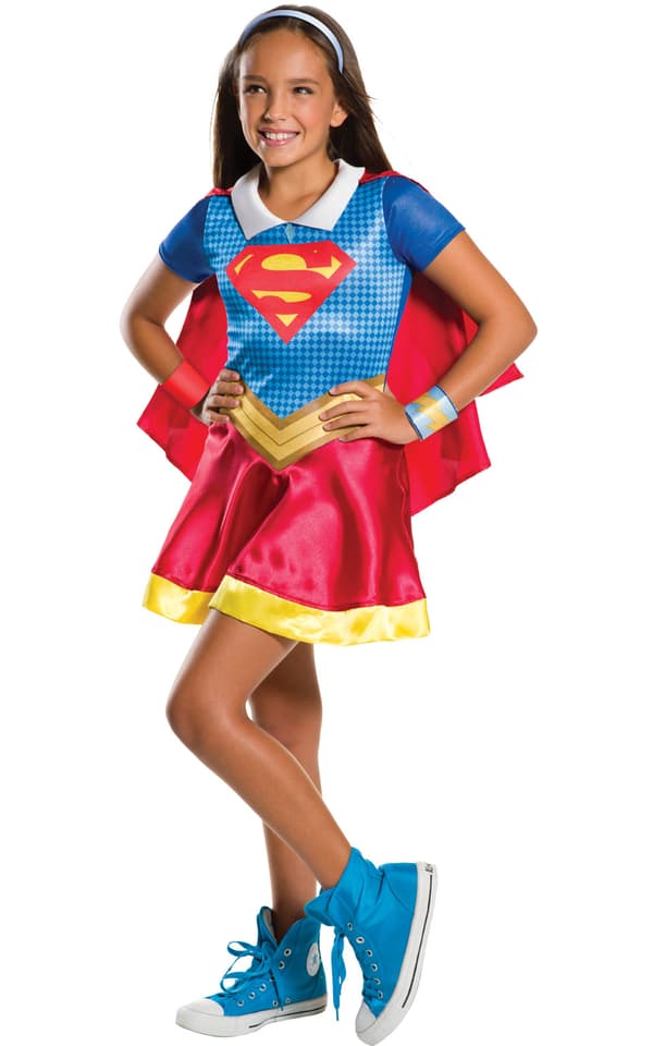 Supergirl utklädning (Stl. S)