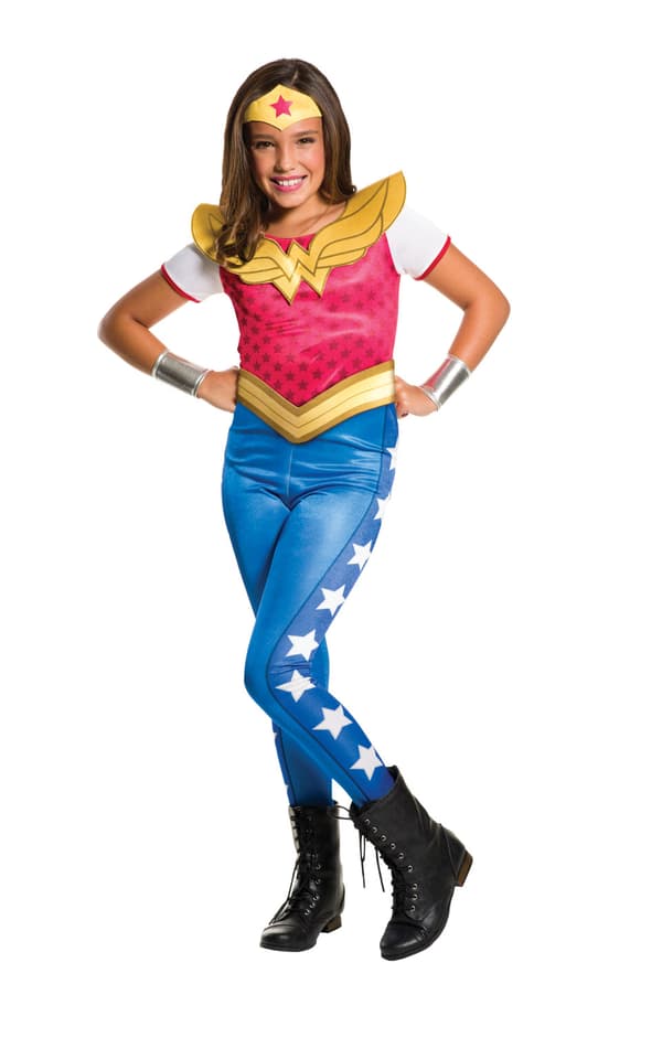 Wonder Woman utklädningsdräkt (Stl. M)