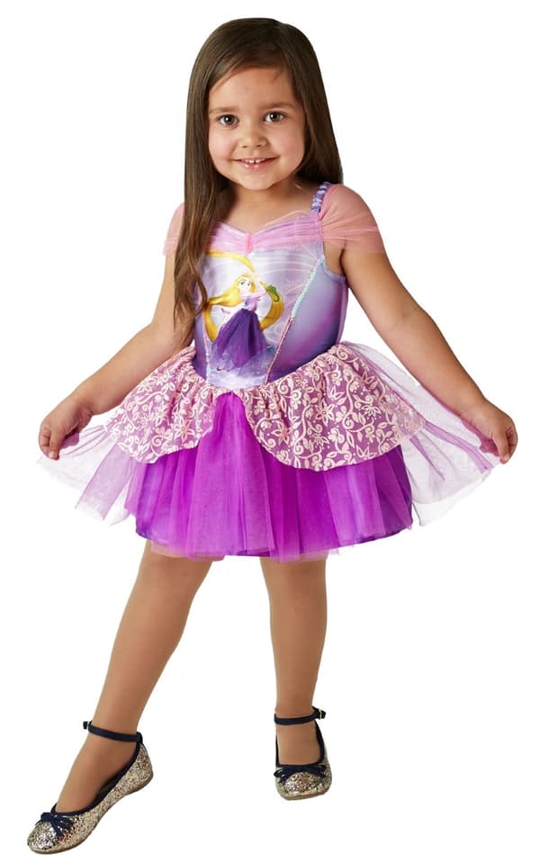 Disney Prinsessan Rapunzel Ballerina utklädning (Stl. 104/S)