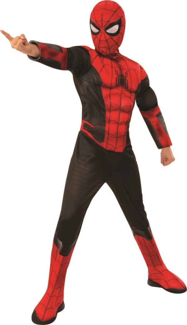 Marvel Spiderman No Way Home Deluxe Dräkt (Stl. M/116)