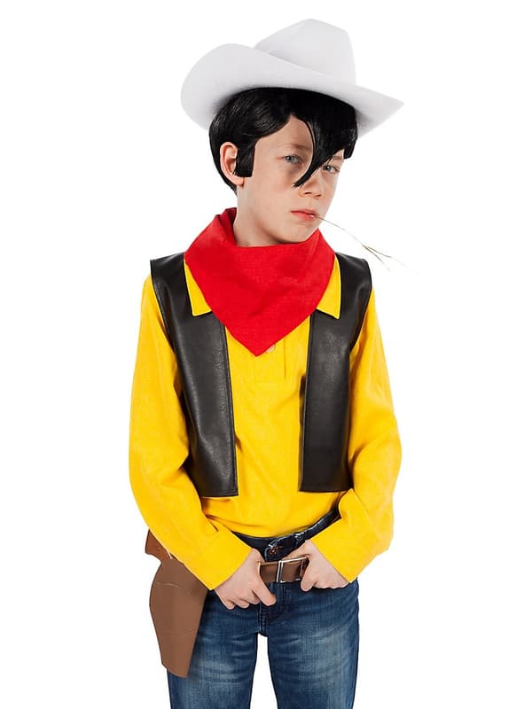 Lucky Luke Cowboy Barndräkt / utklädningskläder  (Stl. 98-104)