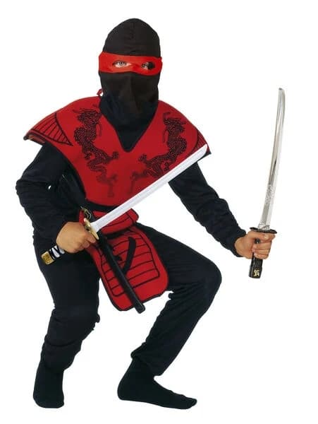 Puku Ninja Red, koko 160