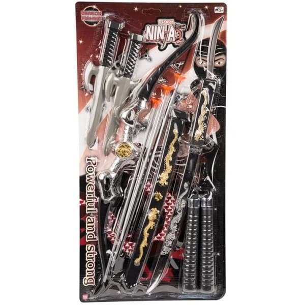 Ninjaset Deluxe 9 delar