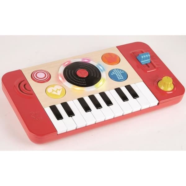 HAPE DJ mixer - Spela klaviatursolo med 4 instrumentljud och 18 roliga ljudeffekter