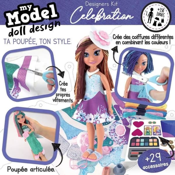 Modespel - EDUCA - Min modell - Dockdesign - Firande