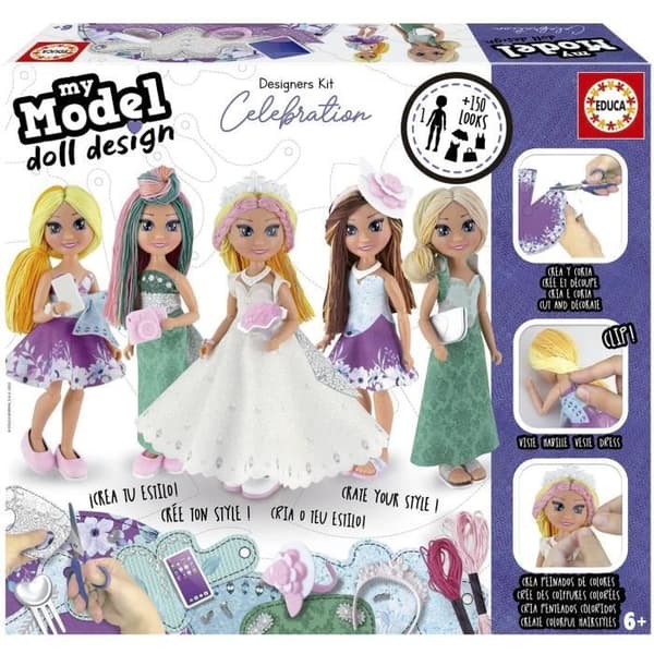 Modespel - EDUCA - Min modell - Dockdesign - Firande