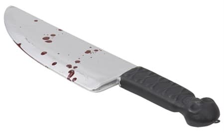 Utklädning Kniv Med Blod