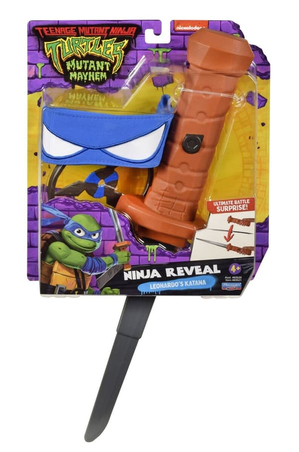Turtles Mutant Mayhem Utklädnings Set, Leonardo