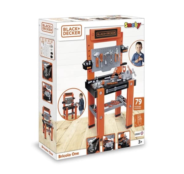 Smoby Arbejdsbord B&D 79 stk