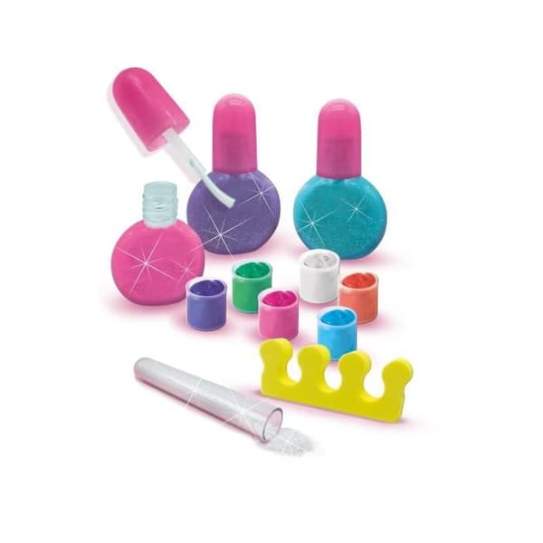 SES CREATIVE - Gör dina egna nagellack - Manikyr/pedikyr kit för barn från 6 år och uppåt
