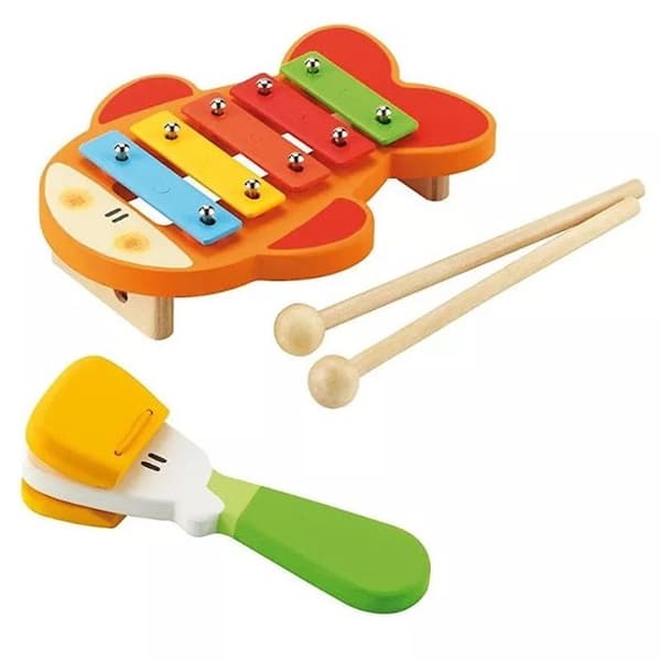 Musikinstrument - SEVI - 82671 - Rhythms & Sounds Set - Mixed - Barn - Flerfärgad - 19x20,5x4,3 cm