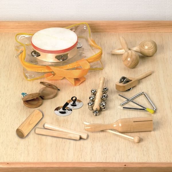 TickiT - Set med 10 slaginstrument - COMMOTION