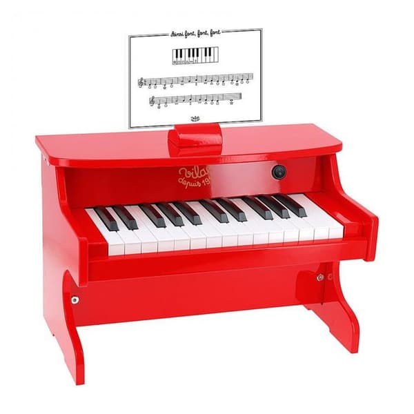 Vilac - Rött E-piano