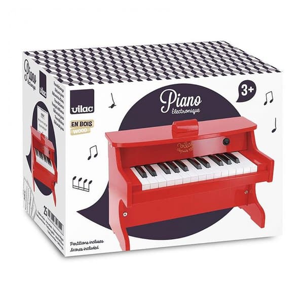 Vilac - Rött E-piano