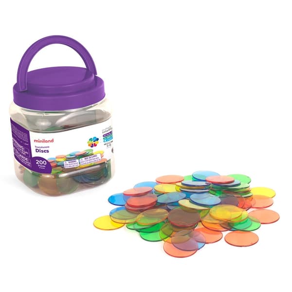Translucent Discs Pot 200pcs
