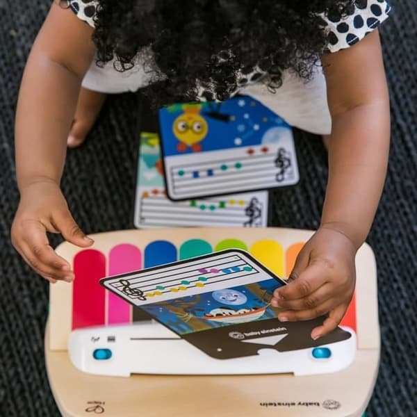 HAPE Baby Einstein Piano magic touch musikalisk utvecklingsleksak i trä