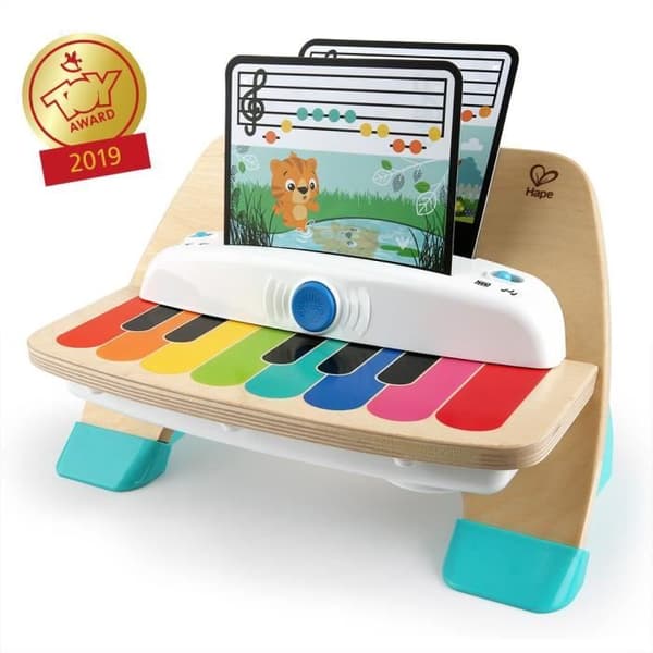 HAPE Baby Einstein Piano magic touch musikalisk utvecklingsleksak i trä