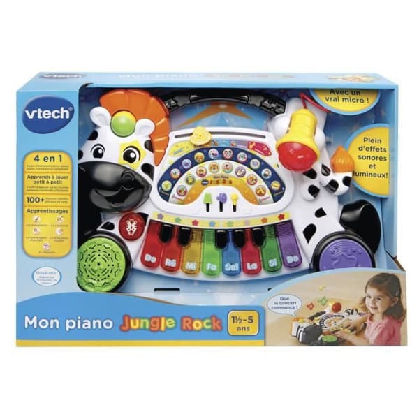 VTECH BABY - Jungle Rock - Zebra Piano - Musikalisk leksak för barn