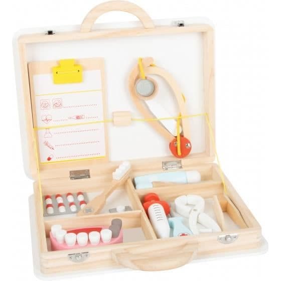 Medicinsk rollspel - SMALL FOOT - 11743 - Medicinsk fodral med tillbehör - Barn 3 år och uppåt
