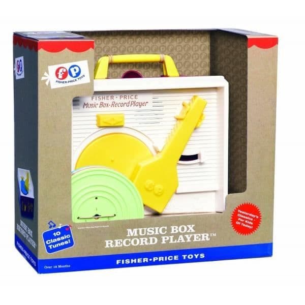 Fisher Price skivspelare - Klassisk leksak - Unisex - Inomhus - Batterier - Från 3 år