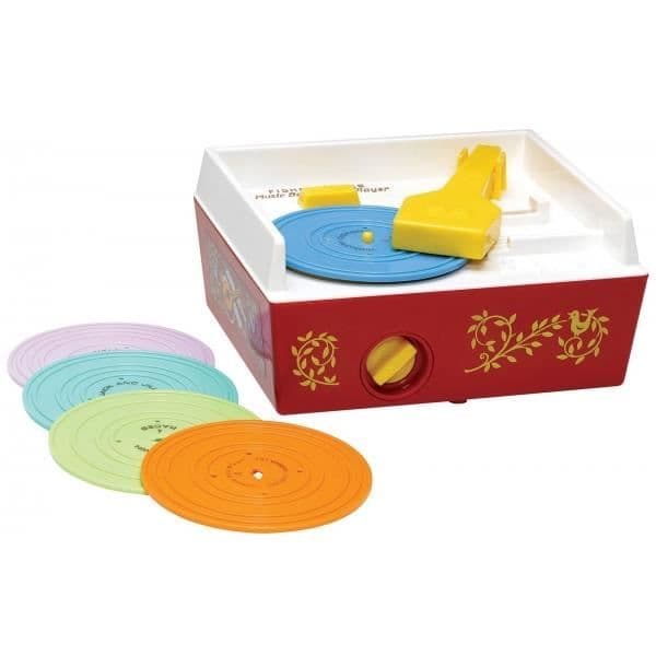 Fisher Price skivspelare - Klassisk leksak - Unisex - Inomhus - Batterier - Från 3 år