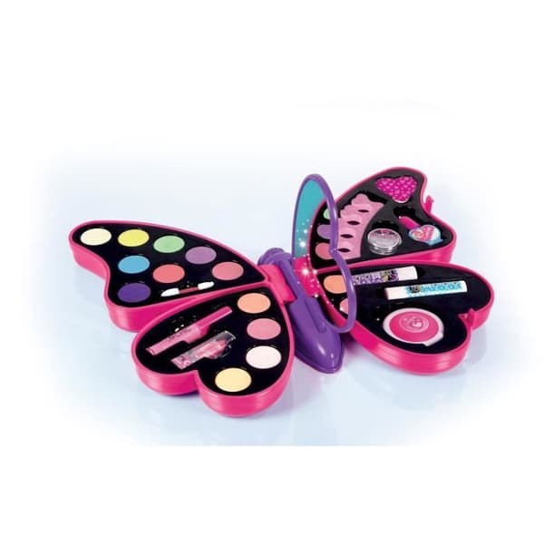 CLEMENTONI - Butterfly sminkväska - Tjej - Från 6 år