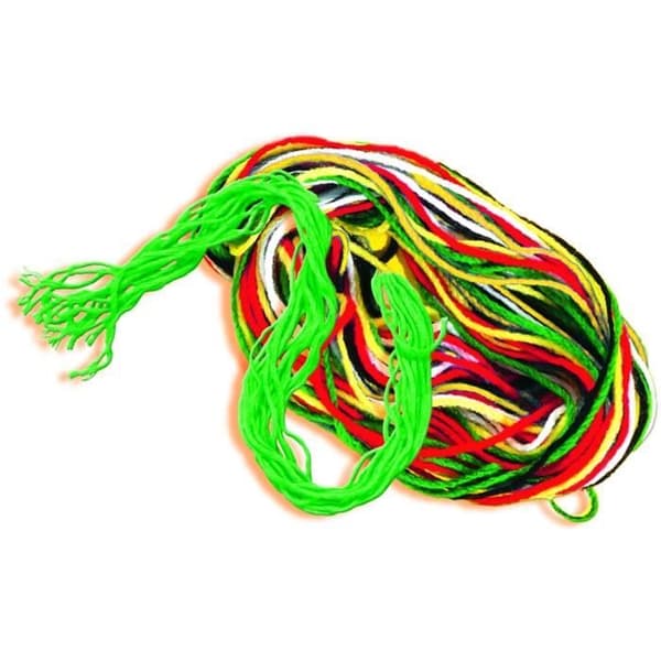 SES CREATIVE - Jag lär mig att brodera - Förtryckta och perforerade kort - Canvas med stora hål - För barn över 3 år