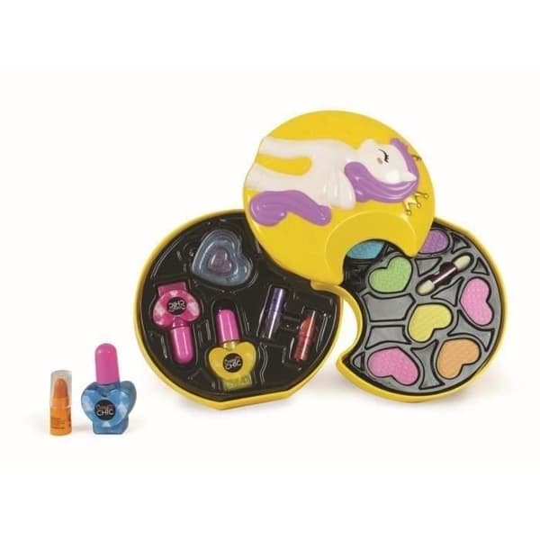 Clementoni - 18643 - Unicorn Makeup Palette (A2x3)
