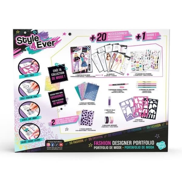 Style For Ever - Modedesigner - Modeportfölj - OFG 285 - Canal Toys