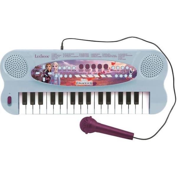 THE FROZEN QUEEN - Musikalisk elektronisk klaviatur med mikrofon (32 tangenter) - LEXIBOOK Multifärg