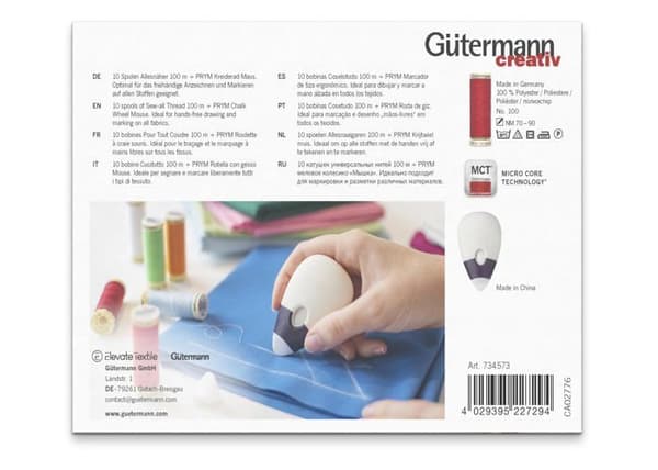 Modespel - sömnad - Gutermann styling - 734573